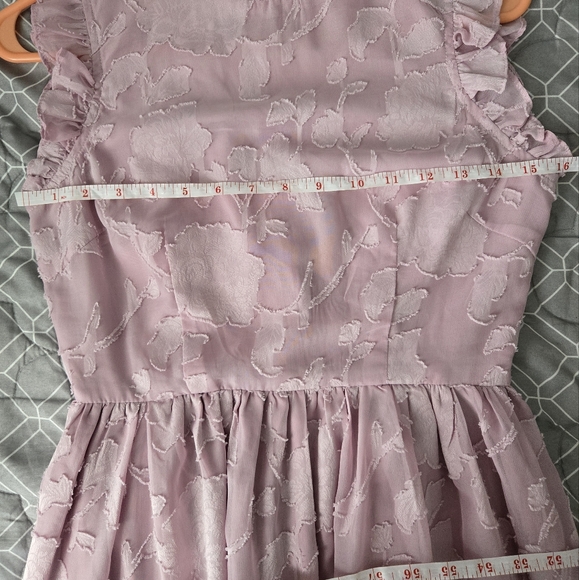 Lulu's Lavender Ruffle Dress - Picture 5 of 6